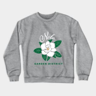 White Magnolia Crewneck Sweatshirt